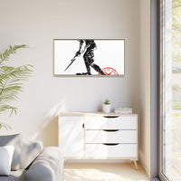 Iron Mike-Belleau Wood Monument |Matte Canvas | Framed