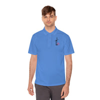 IRON MIKE MCRD - Parris Island Windmill Sketch Polo Shirt — Minimal Dutch Heritage Men’s Sport Polo
