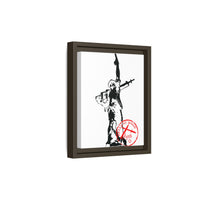 Iron Mike- MCRD Parris Island- Matte Canvas Framed
