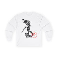 Copy of BELLEAU WOOD MARINE MONUMENT (Black Ink) | WWI AEF ICONS SERIES | BELLEAU WOOD 1918™ | Long Sleeve T Shirt
