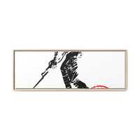 Iron Mike-Belleau Wood Monument |Matte Canvas | Framed