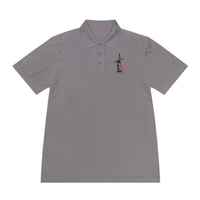 IRON MIKE MCRD - Parris Island Windmill Sketch Polo Shirt — Minimal Dutch Heritage Men’s Sport Polo