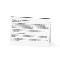 Battle of St. Miheil  | Vintage Military Greeting Card | (1/10/30/50 pack)