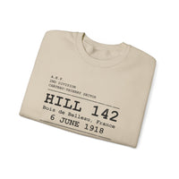 Hill 142 – Belleau Wood Sector | 6 June 1918 |  Crewneck Sweatshirt — Vintage WWI
