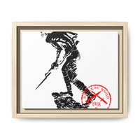 Iron Mike-Belleau Wood Monument |Matte Canvas | Framed