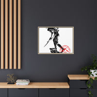 Iron Mike-Belleau Wood Monument |Matte Canvas | Framed
