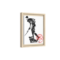 Iron Mike-Belleau Wood Monument |Matte Canvas | Framed
