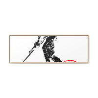 Iron Mike-Belleau Wood Monument |Matte Canvas | Framed