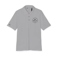 Performance Polo — Golf Club Crest Embroidered Tech Shirt