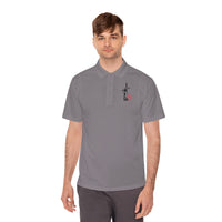 IRON MIKE MCRD - Parris Island Windmill Sketch Polo Shirt — Minimal Dutch Heritage Men’s Sport Polo