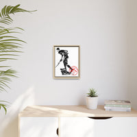 Iron Mike-Belleau Wood Monument |Matte Canvas | Framed