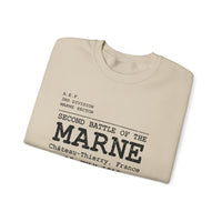 Marne |  Crewneck Sweatshirt — Vintage WWI Military Tribute