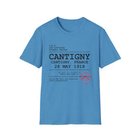 CANTIGNY WWI | 1st Infantry Division | AEF Sector Series Softstyle T-Shirt