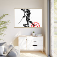 Iron Mike-Belleau Wood Monument |Matte Canvas | Framed