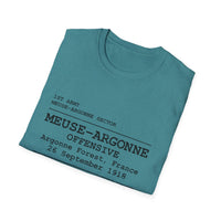 MEUSE ARGONNE OFFENSIVE | WWI | U.S. Marines | AEF Sector Series Softstyle T-Shirt