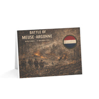 Meuse-Argonne | Vintage Military Greeting Card | (1/10/30/50 pack)
