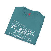 ST MIHEL OFFENSIVE WWI | U.S. Marines | AEF Sector Series Softstyle T-Shirt | (White)