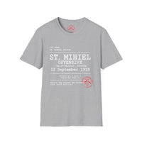ST MIHEL OFFENSIVE WWI | U.S. Marines | AEF Sector Series Softstyle T-Shirt | (White)