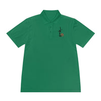 IRON MIKE MCRD - Parris Island Windmill Sketch Polo Shirt — Minimal Dutch Heritage Men’s Sport Polo