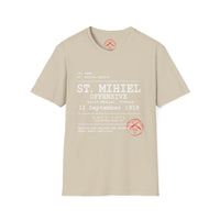 ST MIHEL OFFENSIVE WWI | U.S. Marines | AEF Sector Series Softstyle T-Shirt | (White)
