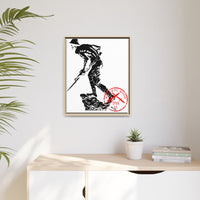 Iron Mike-Belleau Wood Monument |Matte Canvas | Framed