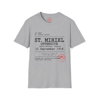 ST MIHEL OFFENSIVE WWI | U.S. Marines | AEF Sector Series Softstyle T-Shirt |