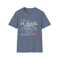ST MIHEL OFFENSIVE WWI | U.S. Marines | AEF Sector Series Softstyle T-Shirt | (White)