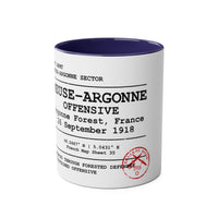 Meuse Argonne | Meuse Argonne Forest |  | Commemorative Coffee Mug — Two-Tone 11oz