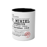 Battle of St. Mihiel | ST. MIHIEL SALIENT |  | 1st Army  Commemorative Coffee Mug — Two-Tone 11oz