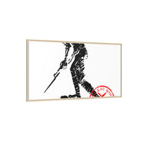 Iron Mike-Belleau Wood Monument |Matte Canvas | Framed