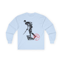 Copy of BELLEAU WOOD MARINE MONUMENT (Black Ink) | WWI AEF ICONS SERIES | BELLEAU WOOD 1918™ | Long Sleeve T Shirt