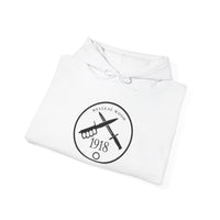 1918 Baseball Bat & Glove Logo Hoodie — Vintage Baseball Crewneck