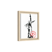 Iron Mike- MCRD Parris Island- Matte Canvas Framed