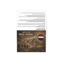 Meuse-Argonne | Vintage Military Greeting Card | (1/10/30/50 pack)