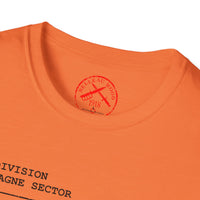 BLANC MONT RIDGE WWI | U.S. Marines | AEF Sector Series | Softstyle T-Shirt
