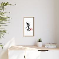Iron Mike-Belleau Wood Monument |Matte Canvas | Framed