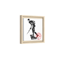 Iron Mike-Belleau Wood Monument |Matte Canvas | Framed