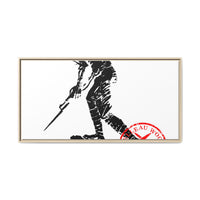 Iron Mike-Belleau Wood Monument |Matte Canvas | Framed