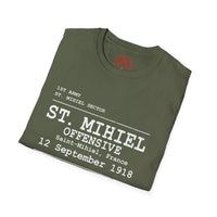 ST MIHEL OFFENSIVE WWI | U.S. Marines | AEF Sector Series Softstyle T-Shirt | (White)