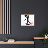 Iron Mike-Belleau Wood Monument |Matte Canvas | Framed