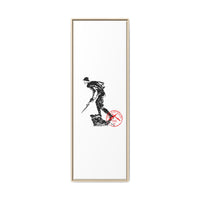 Iron Mike-Belleau Wood Monument |Matte Canvas | Framed