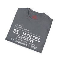 ST MIHEL OFFENSIVE WWI | U.S. Marines | AEF Sector Series Softstyle T-Shirt | (White)