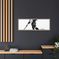 Iron Mike-Belleau Wood Monument |Matte Canvas | Framed