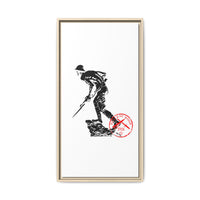 Iron Mike-Belleau Wood Monument |Matte Canvas | Framed