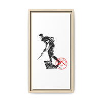 Iron Mike-Belleau Wood Monument |Matte Canvas | Framed