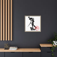 Iron Mike-Belleau Wood Monument |Matte Canvas | Framed