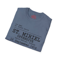 ST MIHEL OFFENSIVE WWI | U.S. Marines | AEF Sector Series Softstyle T-Shirt |
