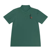 IRON MIKE MCRD - Parris Island Windmill Sketch Polo Shirt — Minimal Dutch Heritage Men’s Sport Polo