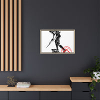 Iron Mike-Belleau Wood Monument |Matte Canvas | Framed