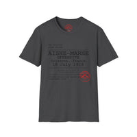 AISNE-MARNE OFFENSIVE | WWI | U.S. Marines | AEF Sector Series Softstyle T-Shirt